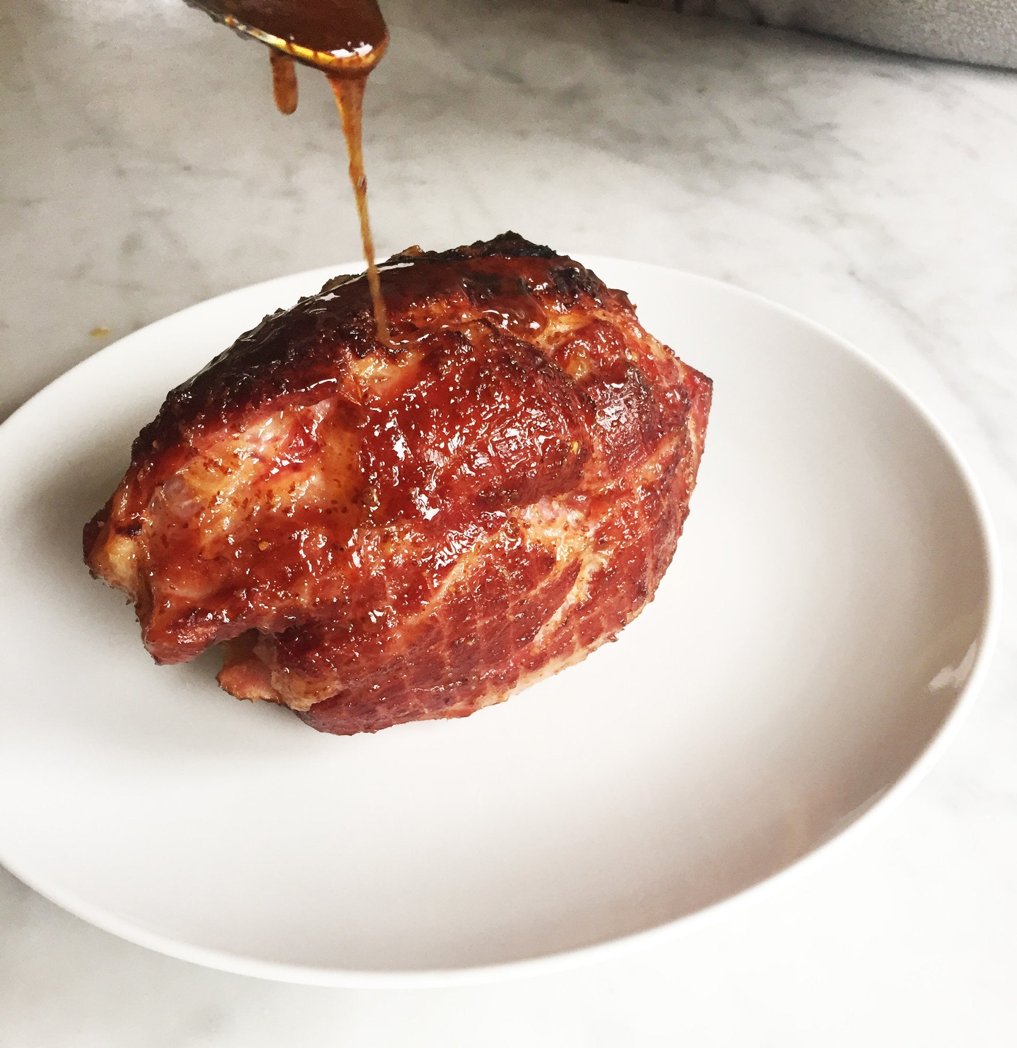 Maple-Glazed Holiday Ham recipe