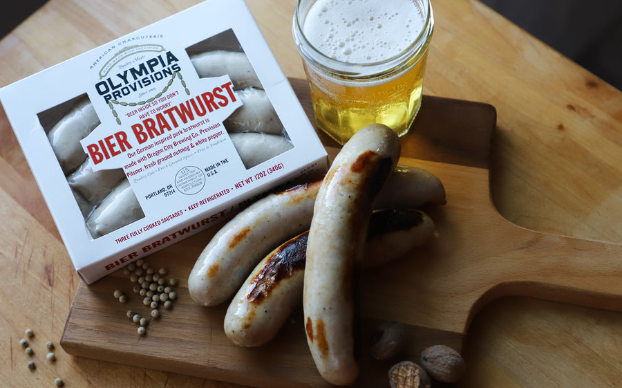 bier bratwurst